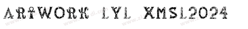 artwork LYL XMSL2024字体转换